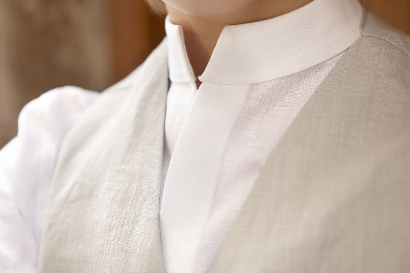 Camisa lino mao - Imagen 2
